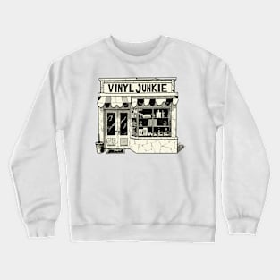 Vinyl Junkie Crewneck Sweatshirt